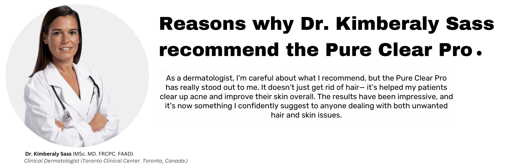 Recommended by Dermatologist MANSSIIE