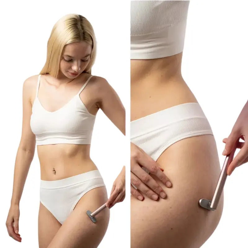 Face Wand Woman treating on her body