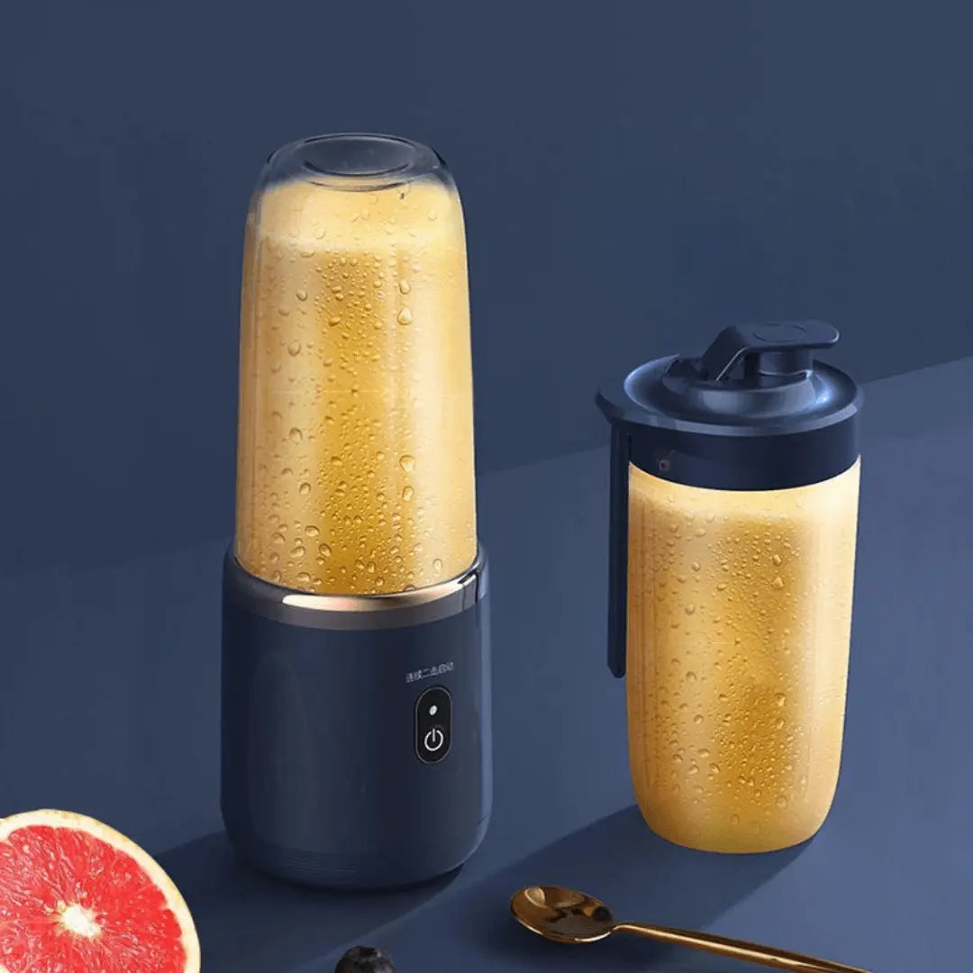 Portable mini blender with additional cup