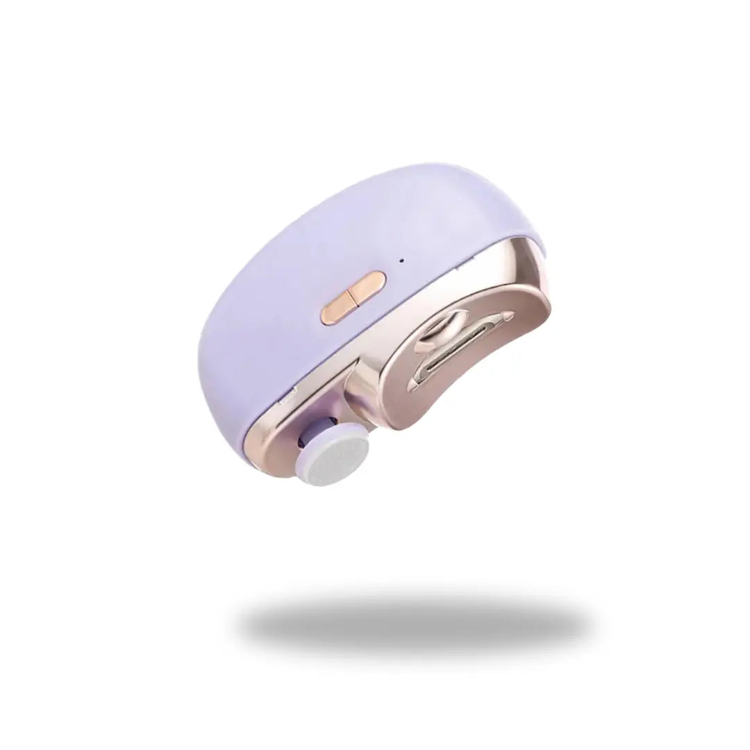 Portable Nail Clipper Upper View Purple Color