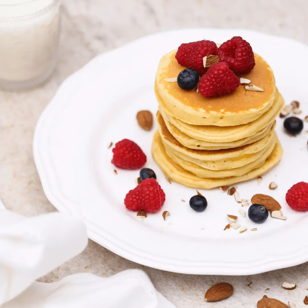 silicone mold pancakes with fruits