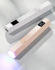 UV light mini nails dryers white and pink