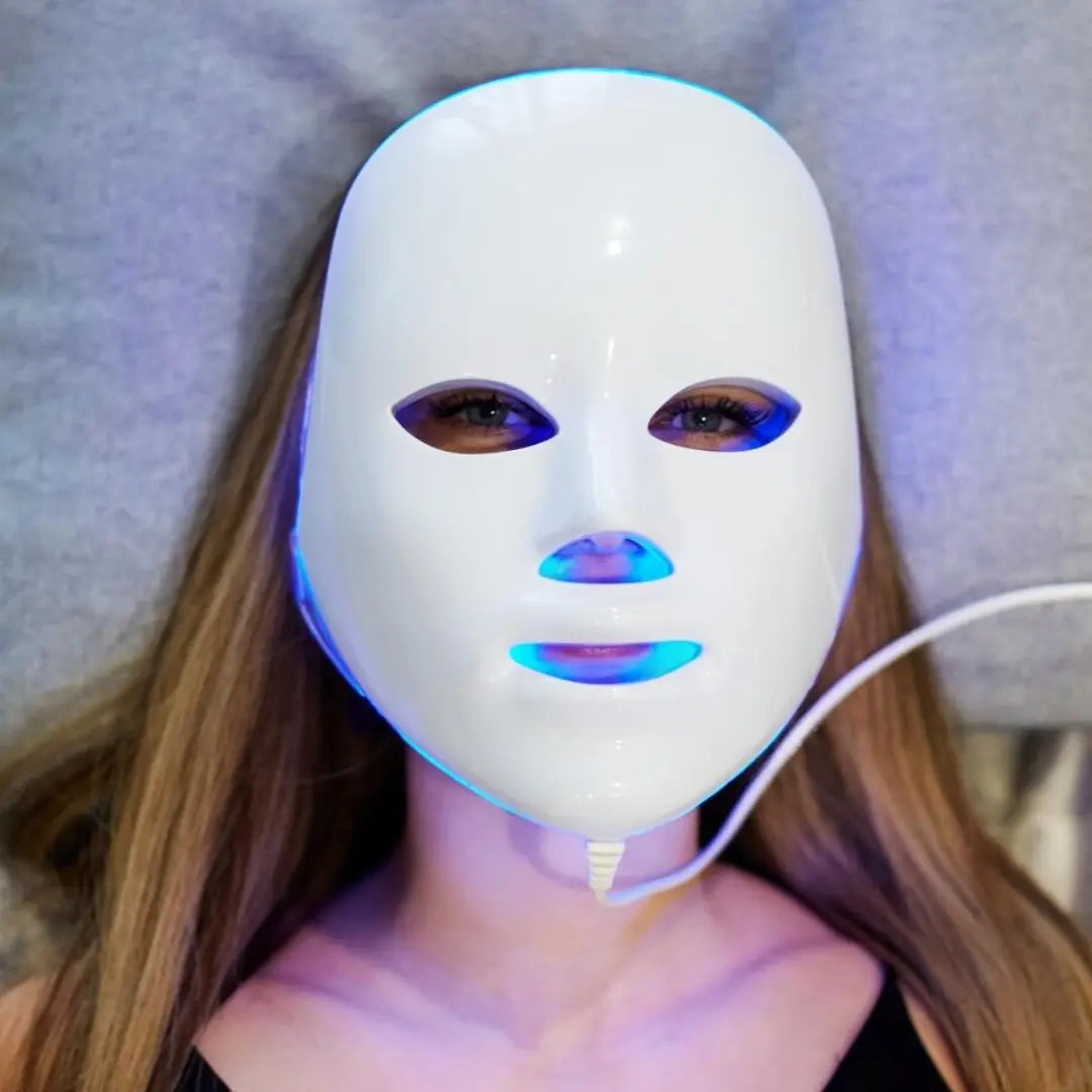 Blue light therapy for acne