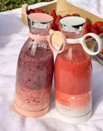 Portable Blender Fresh Strawberry Juice