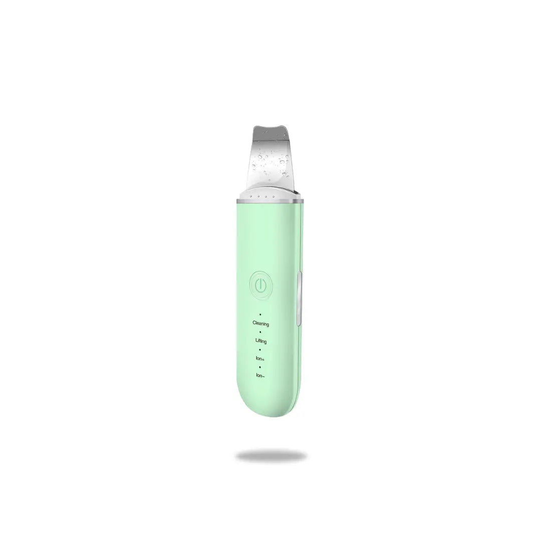 Ultrasonic Skin Scrubber Device Green Color