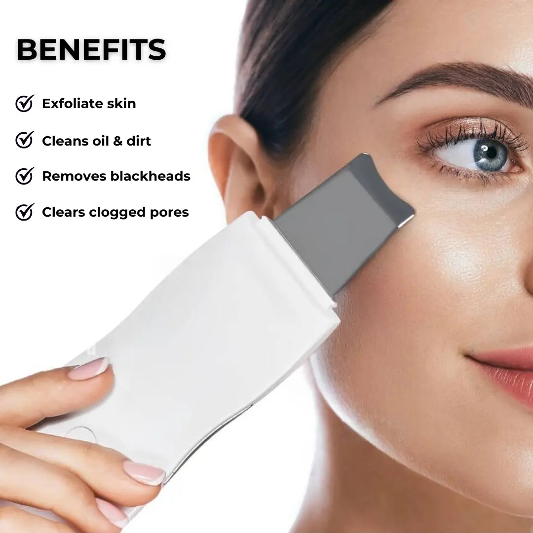 Ultrasonic Facial Scrubber benefits